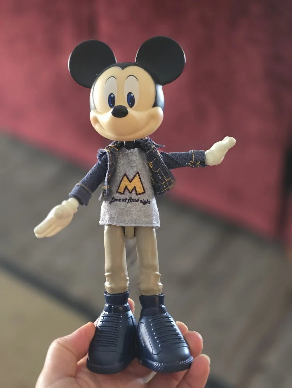 Mickey Mouse articulated doll